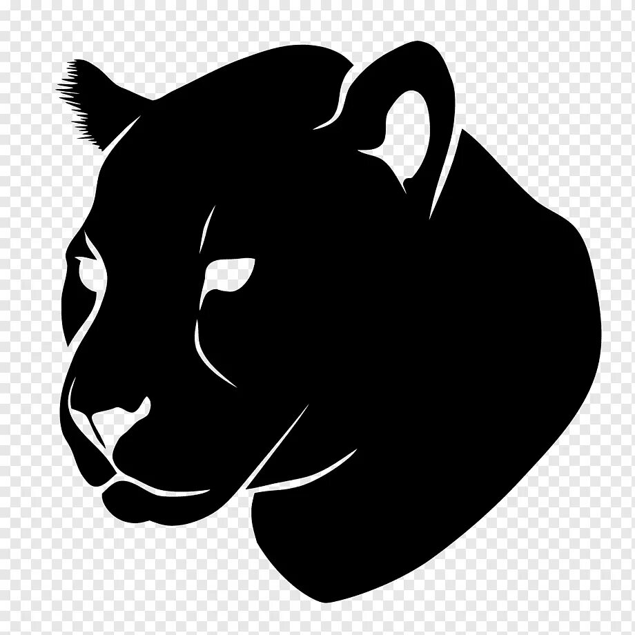 Как называется черный рисунок. Пума вектор vector Puma. Силуэт пантеры. Векторные рисунки. Силуэт головы пантеры.