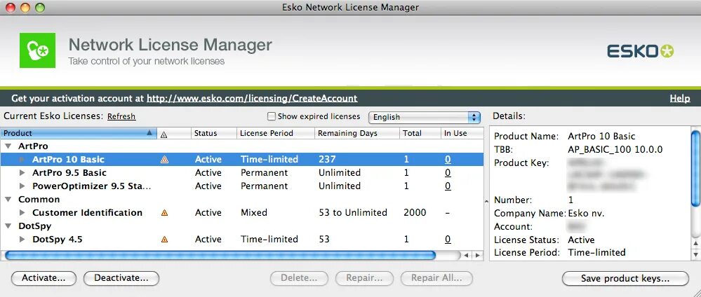 Network license