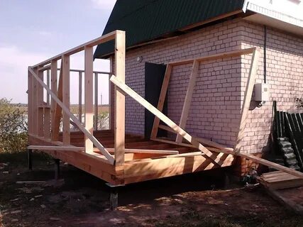 Каркасная пристройка проект