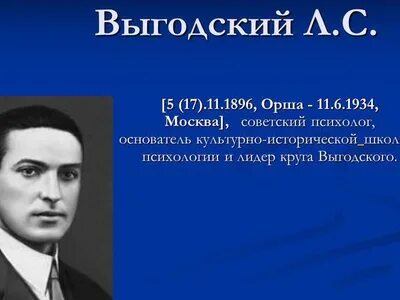 Имя выготского