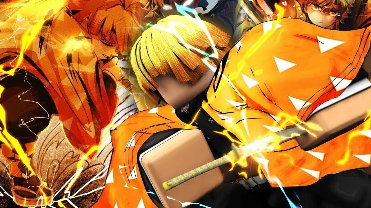 Demo fall. Роблокс demon slayer. roblox демон слеер. демон в roblox. зенитсу demonfall.