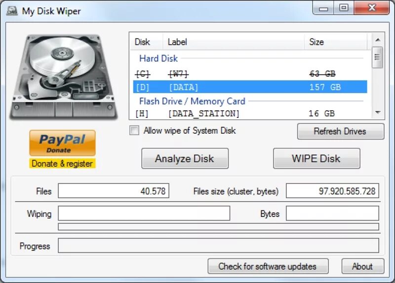 Hard wipe. My disk fix. mydiskfix как пользоваться. disk wiper. mydiskfix инструкция.