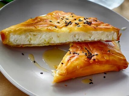 Пирог тесто фило с грушей и сыром