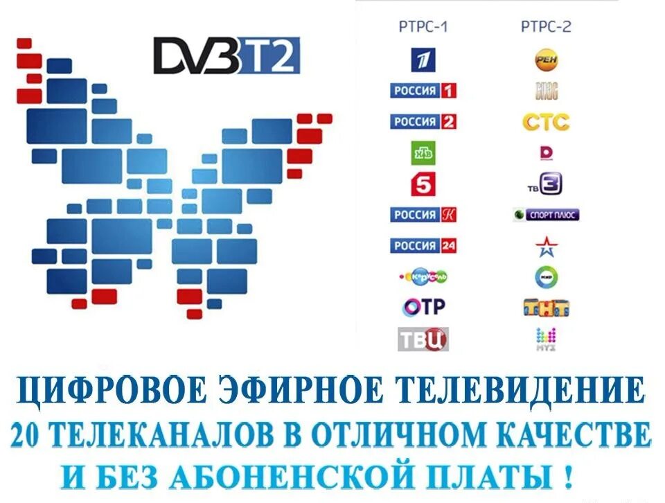 Цифровое Телевидение РТРС DVB-t2. DVB t2 мультиплекс 20 каналов. РТРС цифровое Телевидение первый мультиплекс. Цифровое ТВ логотип. 20 20 точка рф