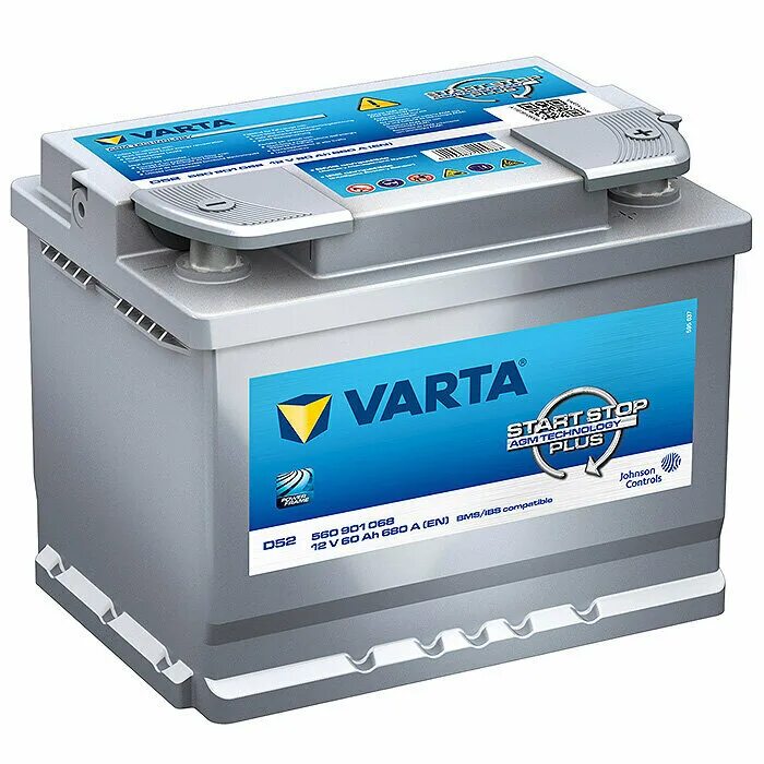 Аккумуляторы автомобильные start. 512901019 Varta. Varta d52 Silver Dynamic AGM. Varta 60ah. 560901068 Battery Varta.