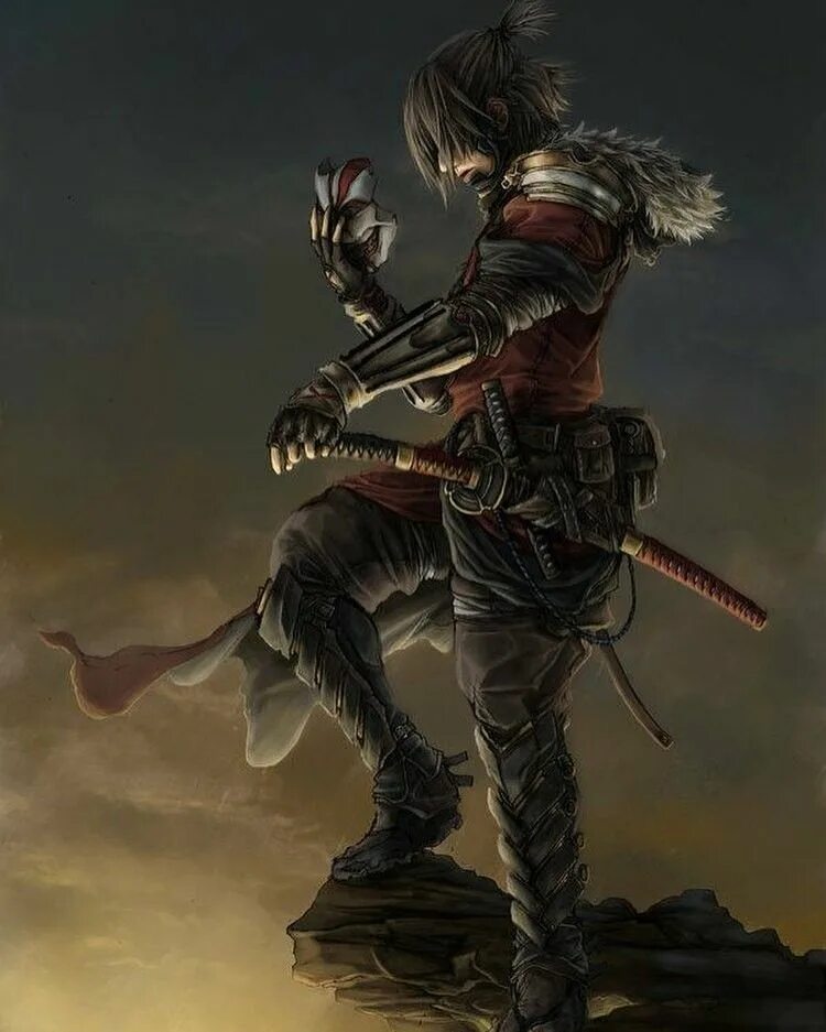 Демон ниндзя. Ninja ronin. Воин ронин самурай. Воин ронин самурай. Ninja ronin.