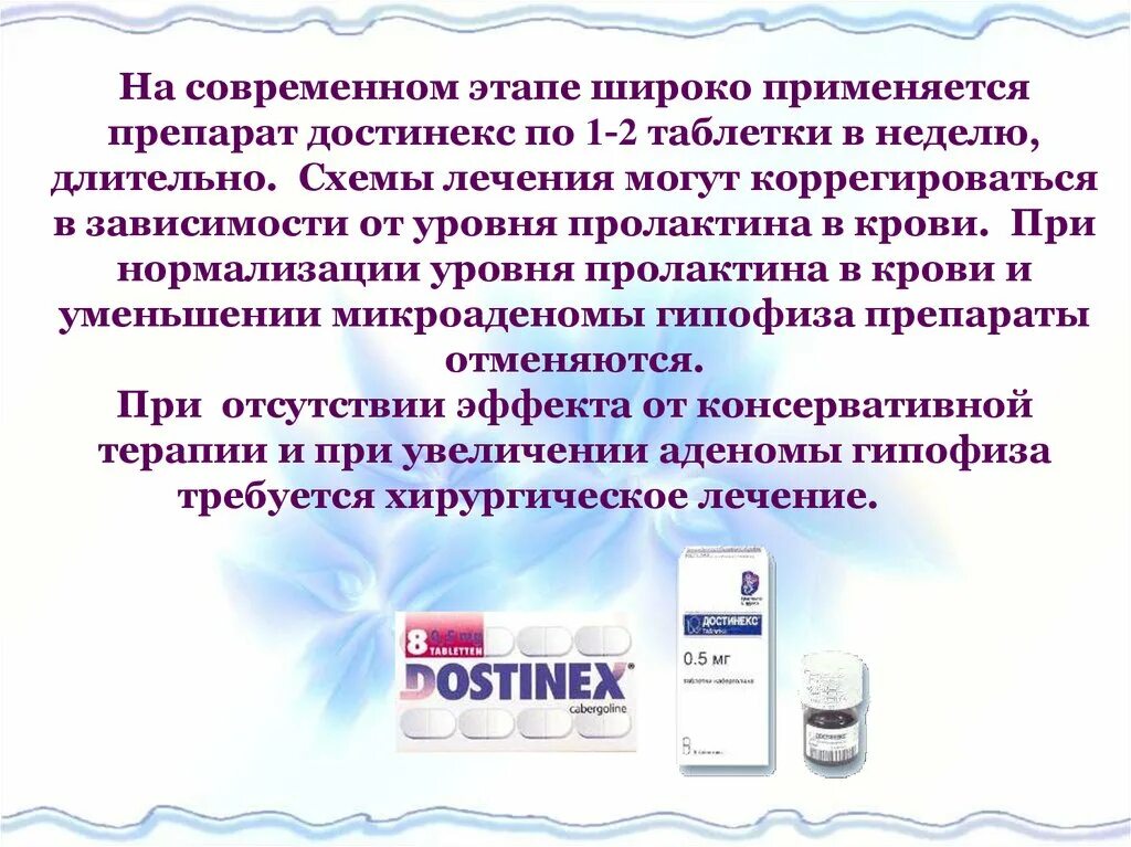 Широкое применение препарата