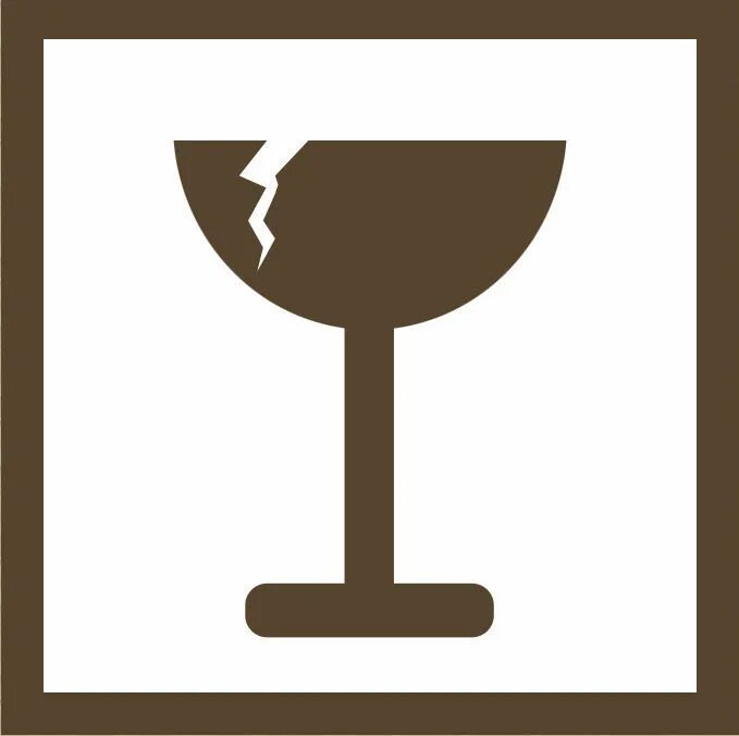 Хрупкое изделие. Осторожно хрупкое. Хрупкое наклейка. Знак рюмка на упаковке. Значок хрупкое стекло.