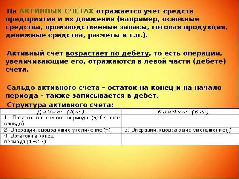 На активных счетах отражается. На активных счетах для учета расчетов отражается. На активных счетах отражается (отражаются) …. На активных счетах для учета расчетов отражается задолженность. Активный счет расчет