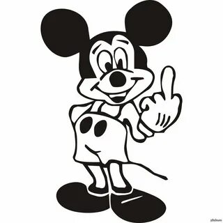 Фак от микки мауса Пикабу