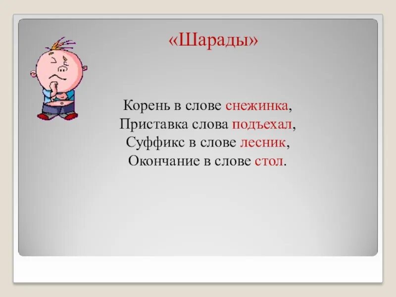 Суффикс в слове Снежинка. Снежинка корень суффикс окончание приставка. Окончание слова стол. Корень в слове Снежинка.