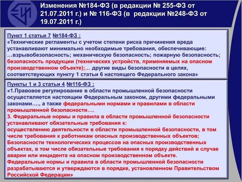 ФЗ О промышленной безопасности. Технический регламент промышленной безопасности. Правовое регулирование в области промбезопасности. Федерального закона №116-ФЗ. 336 с изменениями на 2023