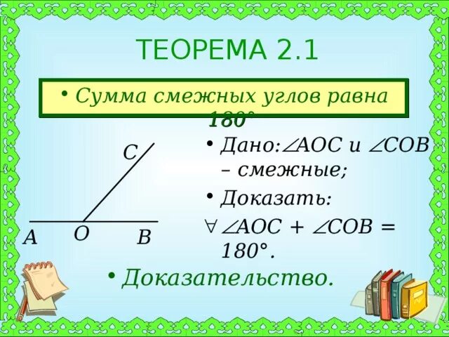 Сумма смежных углов. Сумма смежных углов равна 180 градусов. Сумма смежных углов равна. Сумма смежных углов равна 180 доказательство.