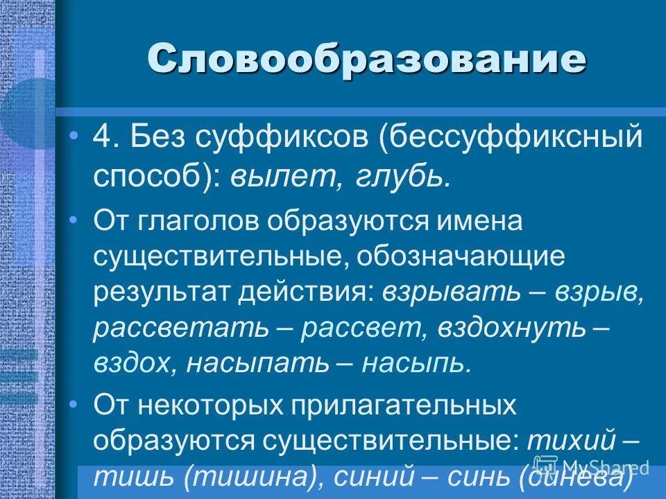 Способность образования слов