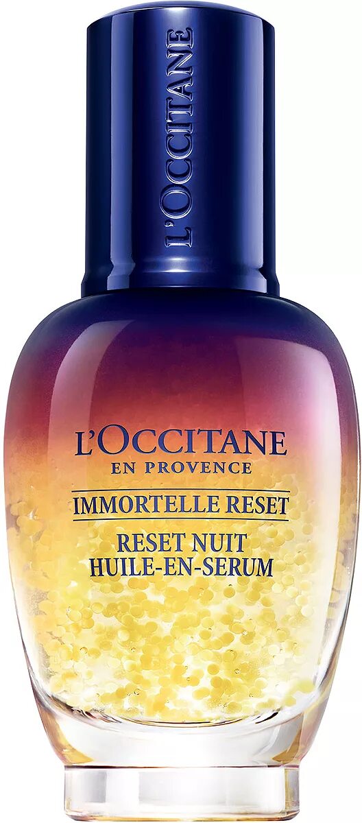 Reset nuit huile. Сыворотка иммортель l&#039;occitane. l occitane крем для лица immortelle. локситан иммортель сыворотка. l&#039;occitane immortelle overnight reset oil-in-serum.