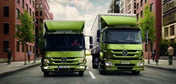 Mercedes-Benz Atego Roof spoiler with aggregate - Lamar