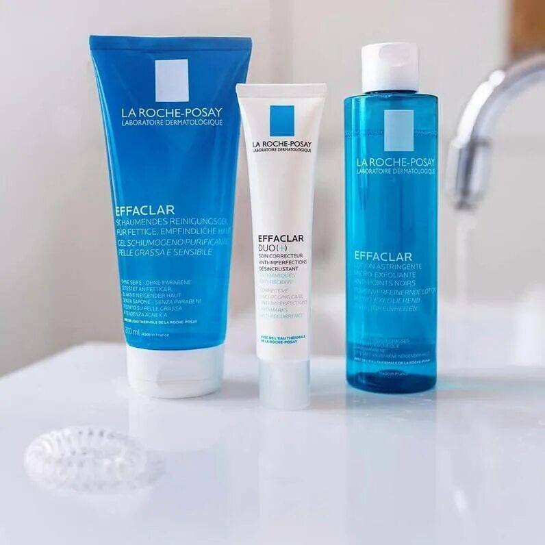 La Roche-Posay. La Roche Posay Effaclar. La Rosh possed. Roche Posay Effaclar. Roche posay effaclar gel purifiant