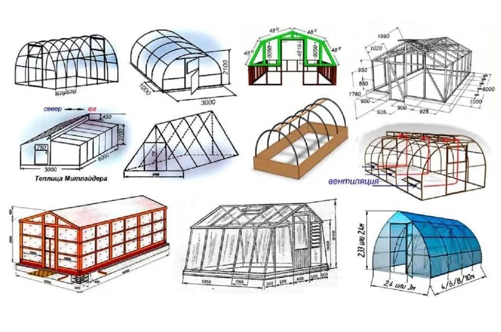 Теплицы фото чертежи. Теплица митлайдера чертежи из профильной трубы. арочная теплица из профильной трубы 20 20 своими руками. габариты теплицы из поликарбоната. теплица из поликарбоната своими руками.