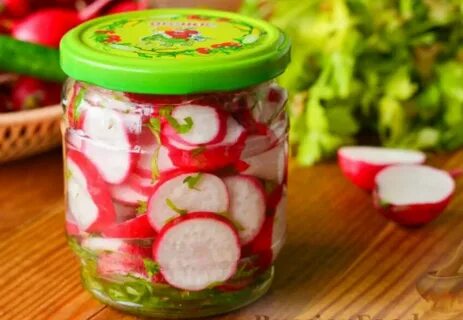 Маринованная редиска на зиму