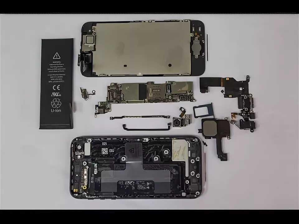 iPhone 5C Teardown - iPhone 5 Comparison - YouTube