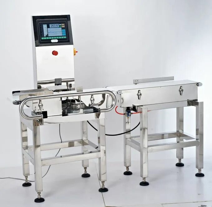 Automatic check. Bizerba чеквейер. чеквейер с отбраковщиком. auto-weighing machine. checkweigher dacs-g ishida.