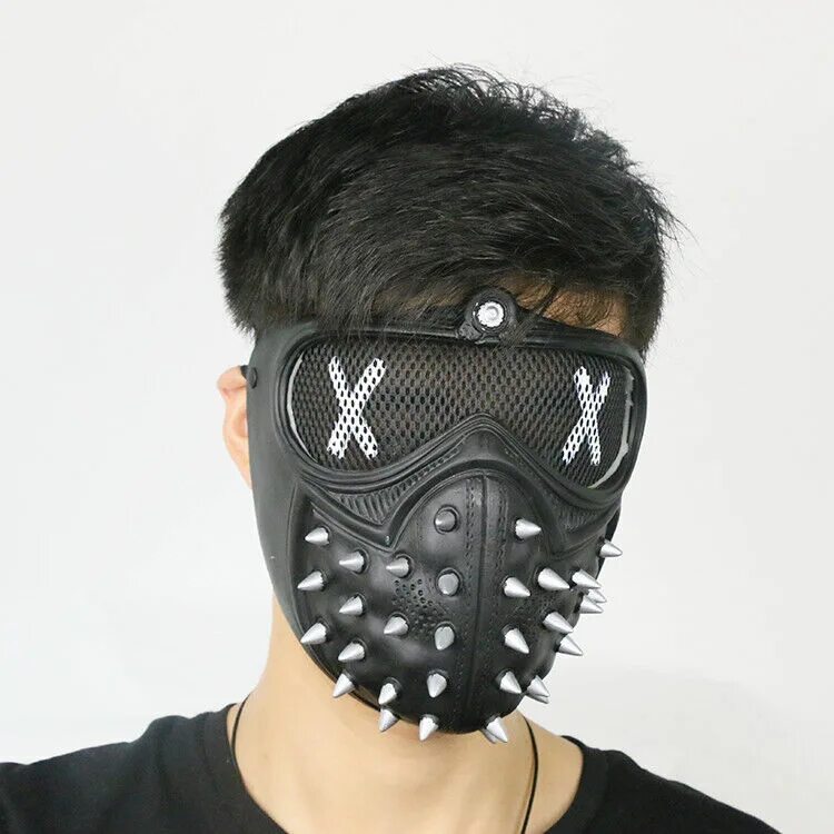 Купить маску иркутск. Led Mask Ренч маска. Watch Dogs 2 маска. Вотч догс 2 Ренч маска. Wrench wd2 Mask.