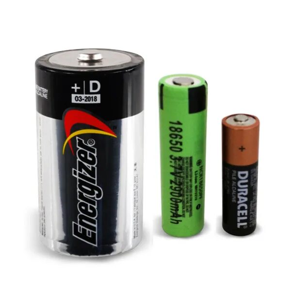 Vs battery. 18650 Vs AA. 18650 Или AA батарейки. 18650 Аккумулятор vs AA. 18650 V AA.