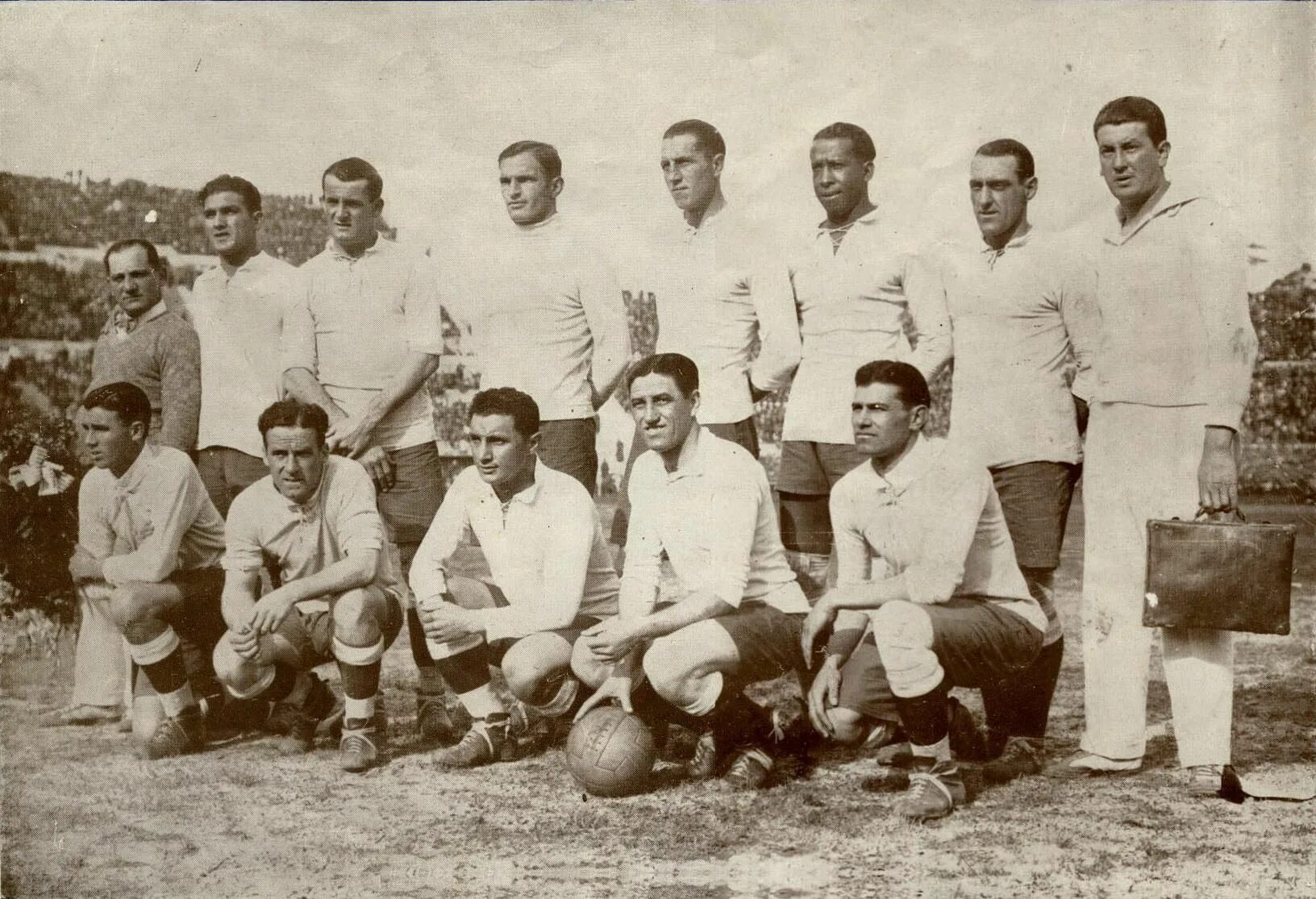 1 world cup. Сборная Уругвая 1930.