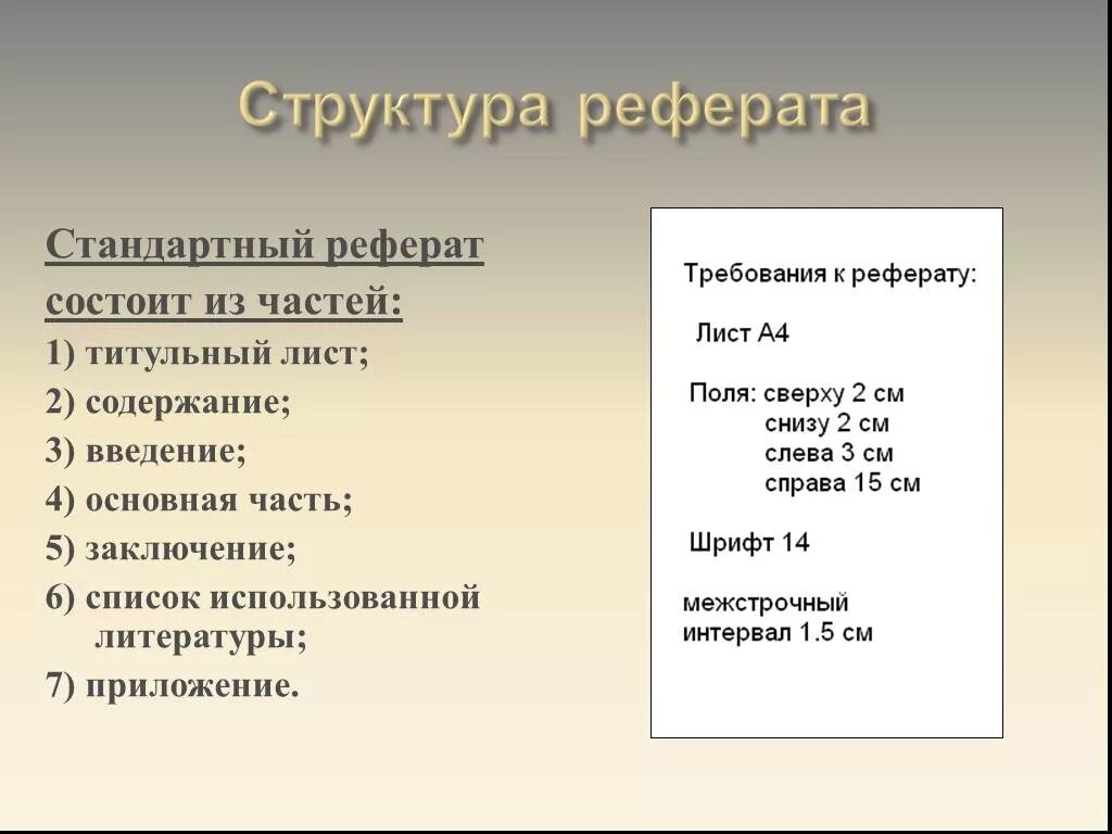 1 основная часть. Как писать реферат. Как пишется реферат. Структура написания реферата. Как оформлять реферат.