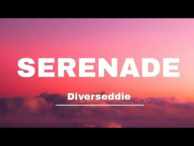 Serenade текст. Serenade текст