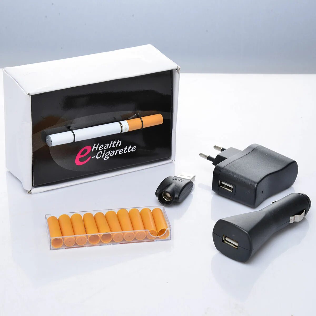 Купить электронный табак. Электронная сигарета "Health e-cigarette"+10 картриджей. Health e-cigarette ec502c. Health e-cigarette es802b. Электронная сигарета e-Health e-cigarette Double.