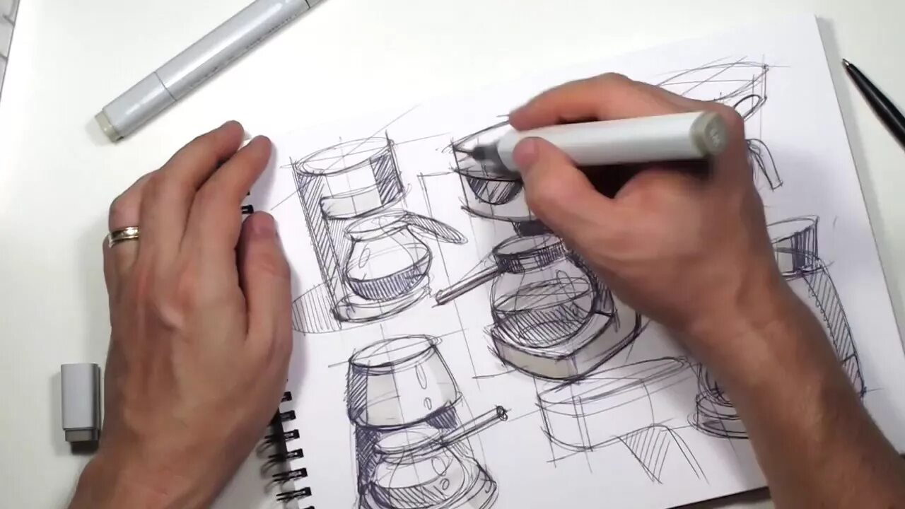 How to sketch. Скетчинг рисунки карандашом простые быстрые. coffee v60 скетч. maker sketch. how to draw in sketch book.