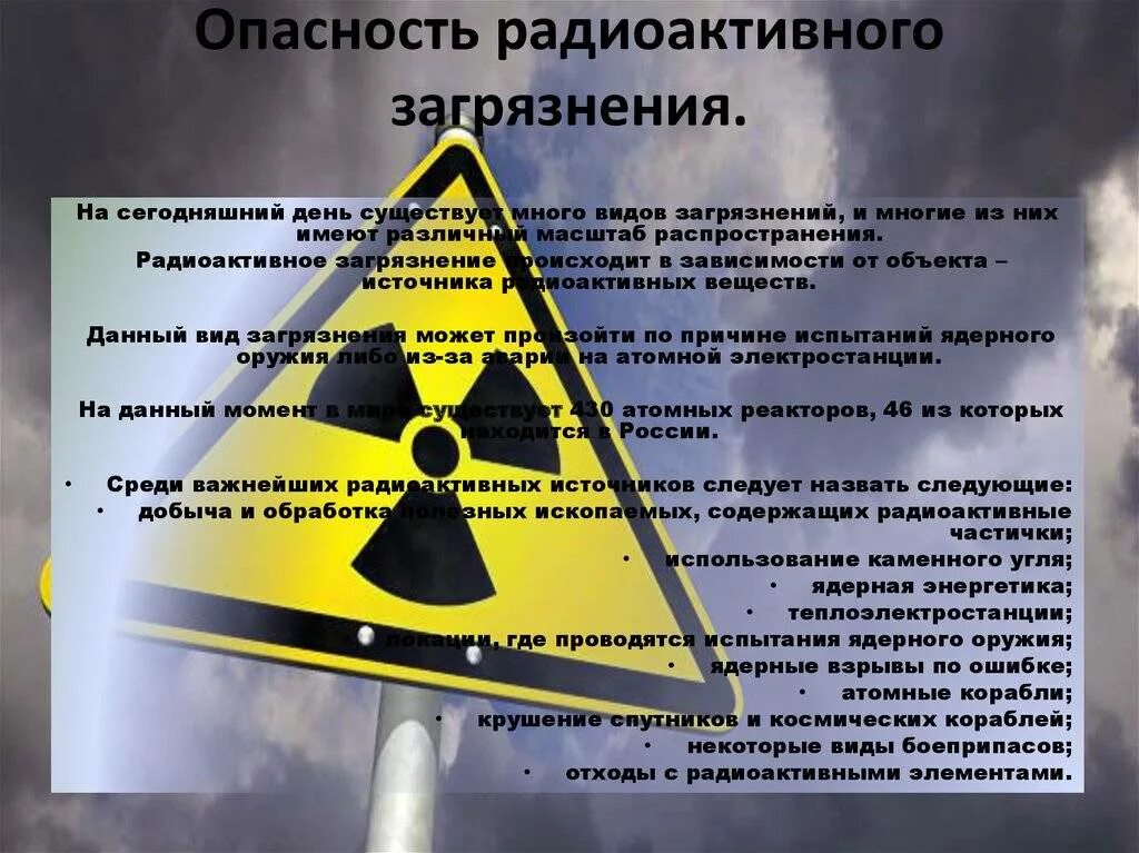 Обнаружили радиоактивную. Радиактивно ЕЗАГРЯЗНЕНИЕ. Радиоактивное загрязнение. Опасности радиационного заражения. Ядерная опасность.