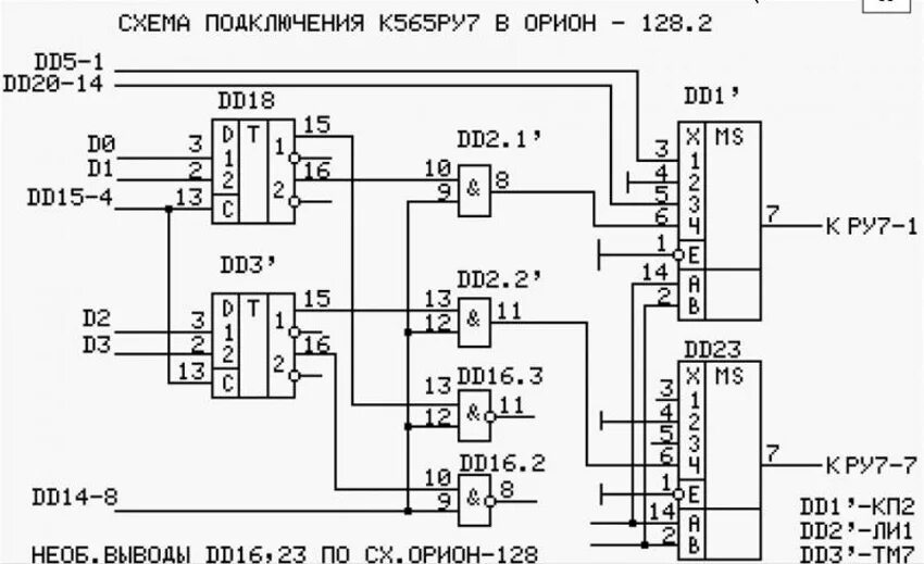 Ру 5 в качестве. Кр565ру2 схема включения. Орион-128 схема. Микросхемы кр565. Микросхема 565ру5.