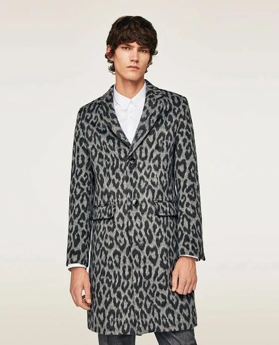 Zara Leopard Coat. Zara пальто леопард. Zara леопардовое пальто мужское. Леопардовое пальто мужское.