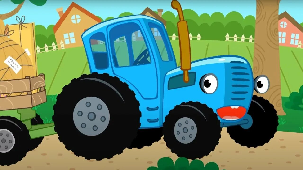 Синий трактор. Трактор синий трактор для малышей. Синий трактор для малышей по полям. Синий трактор 30