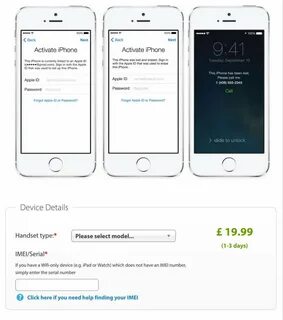 Активация айфон 5s