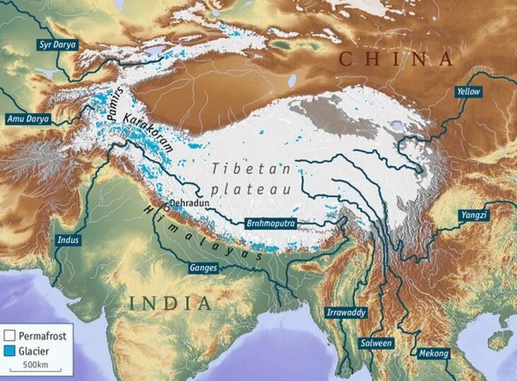 На каком материке находятся горы гималаи. Тибетское Нагорье и Гималаи на карте. Нагорье Тибет на карте Евразии. Памир, Тибет, Гималаи Тянь Шань на карте.