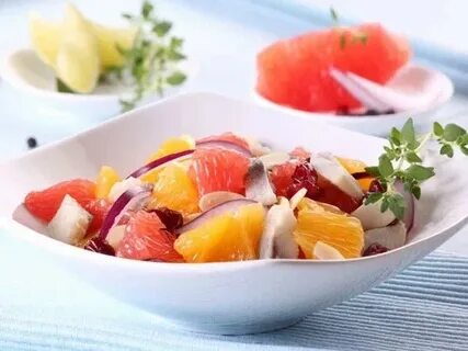 Курица с грейпфрутом