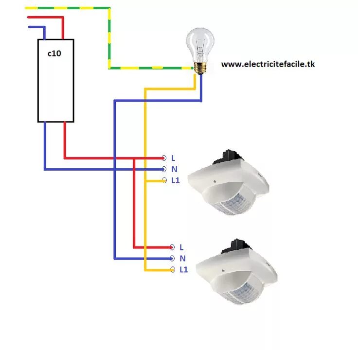 Si vous voulez en savoir plus sur: schéma electrique simple détecteur de mouveme