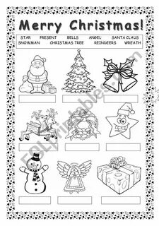 Merry christmas worksheets
