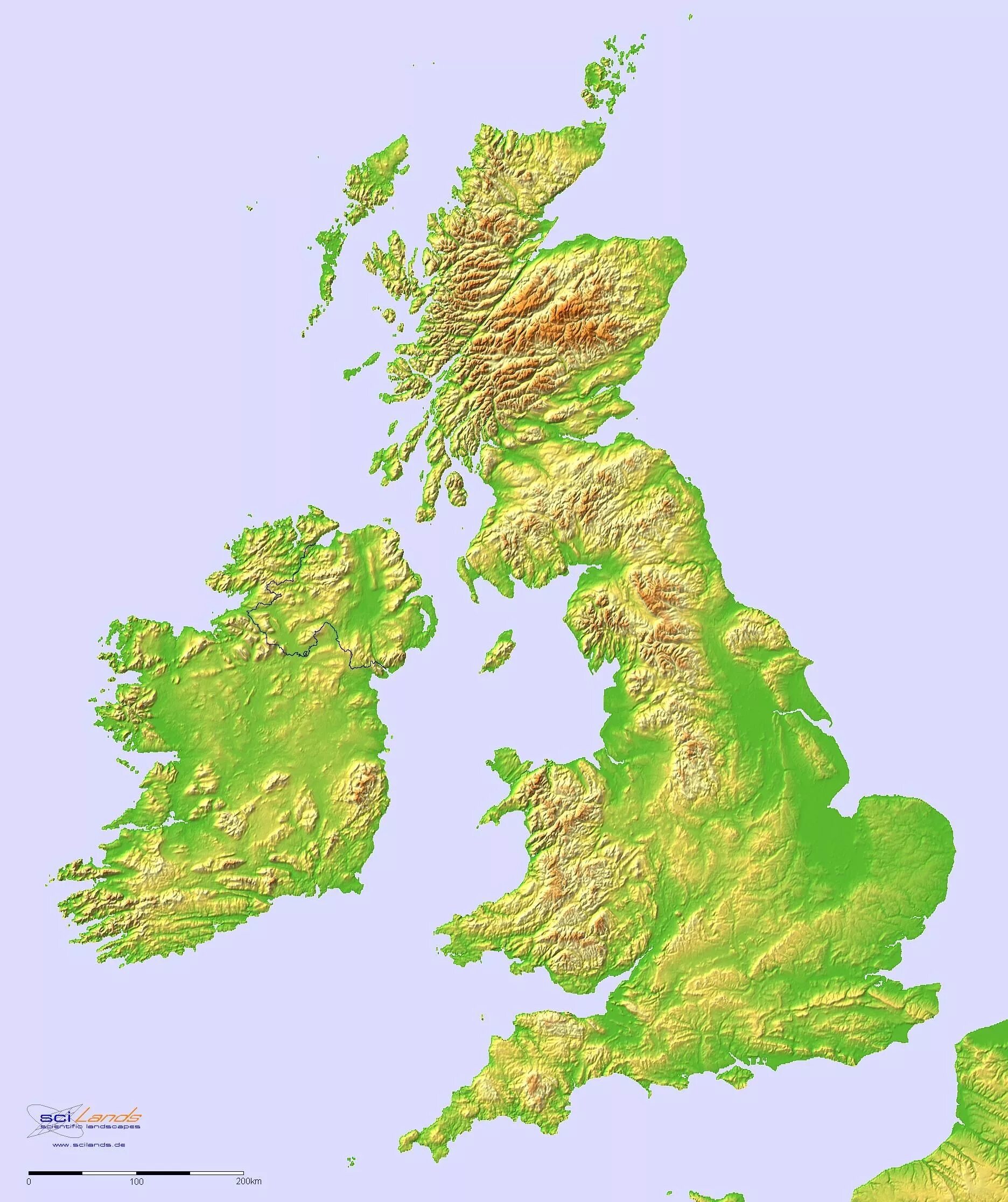 Mountains of great britain. Карта рельефа Англии. Рельеф Великобритании карта. Рельеф Британии. Рельеф британских островов.