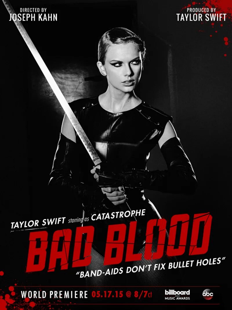 Тейлор свифт bad. Тейлор Свифт Bad Blood. Taylor Swift Bad Blood обложка. Тейлор Свифт Постер.