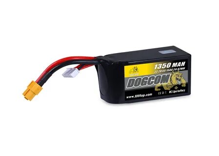 DOGCOM 1350mAh 6S 22,2 V 150C FPV модель Lipo батарея FPV перегородка XT60 разъе