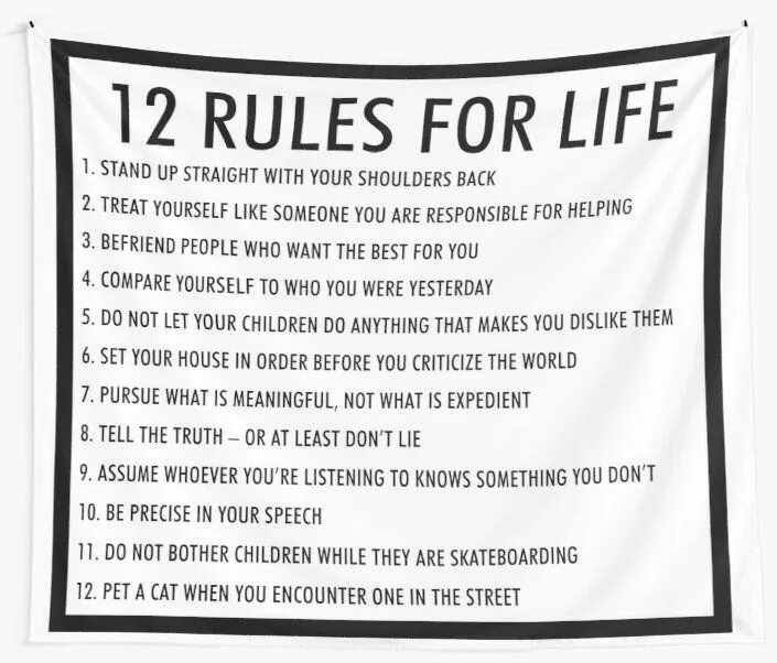 Rules for Life. 12 Rules for Life. 12 Rules for Life Jordan Peterson. Rules for.