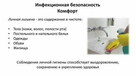 Содержание гигиены