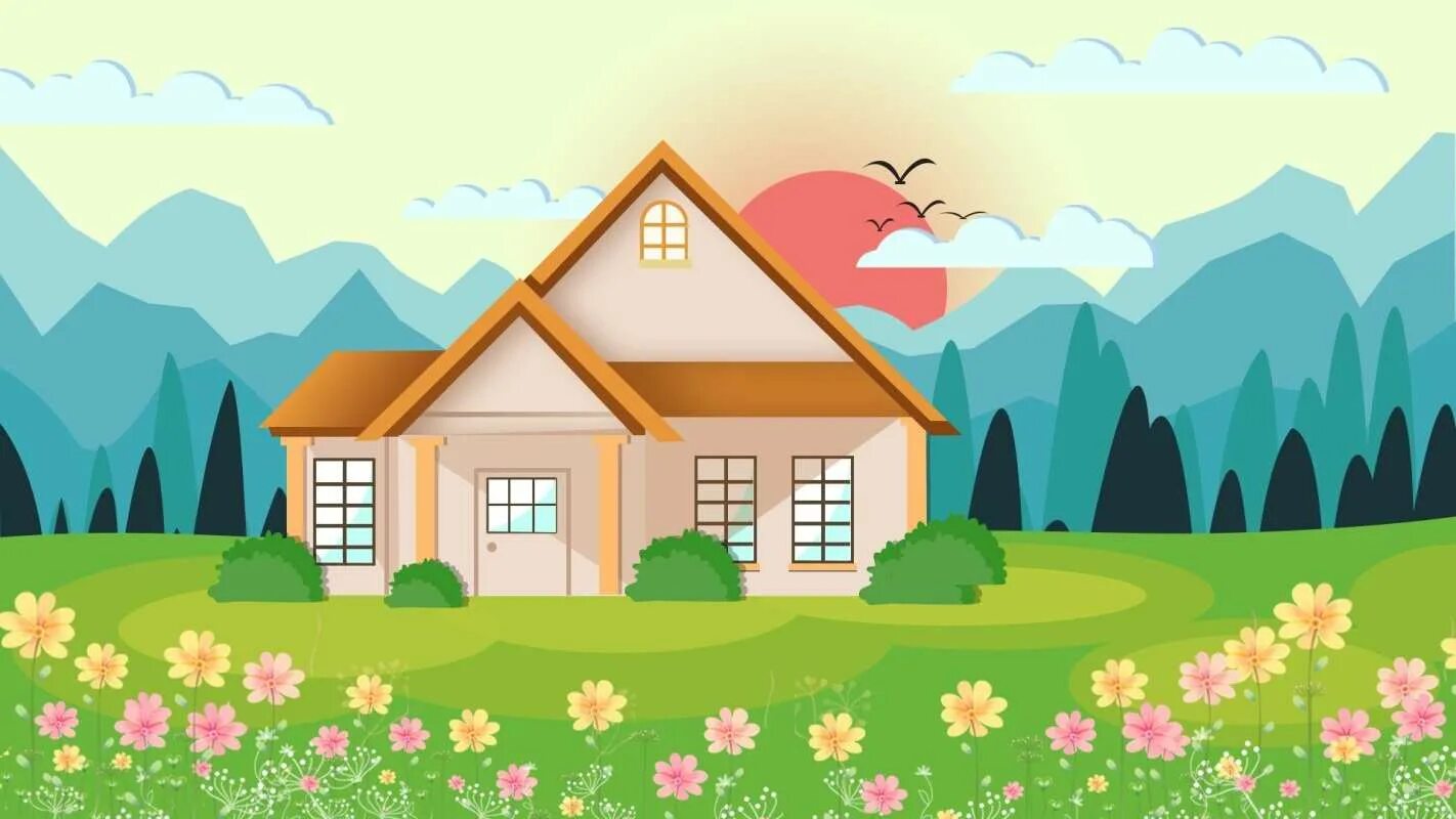 Фон домик. Дом мультяшный. Фон домик. Фон домик. Домики для слайдов.