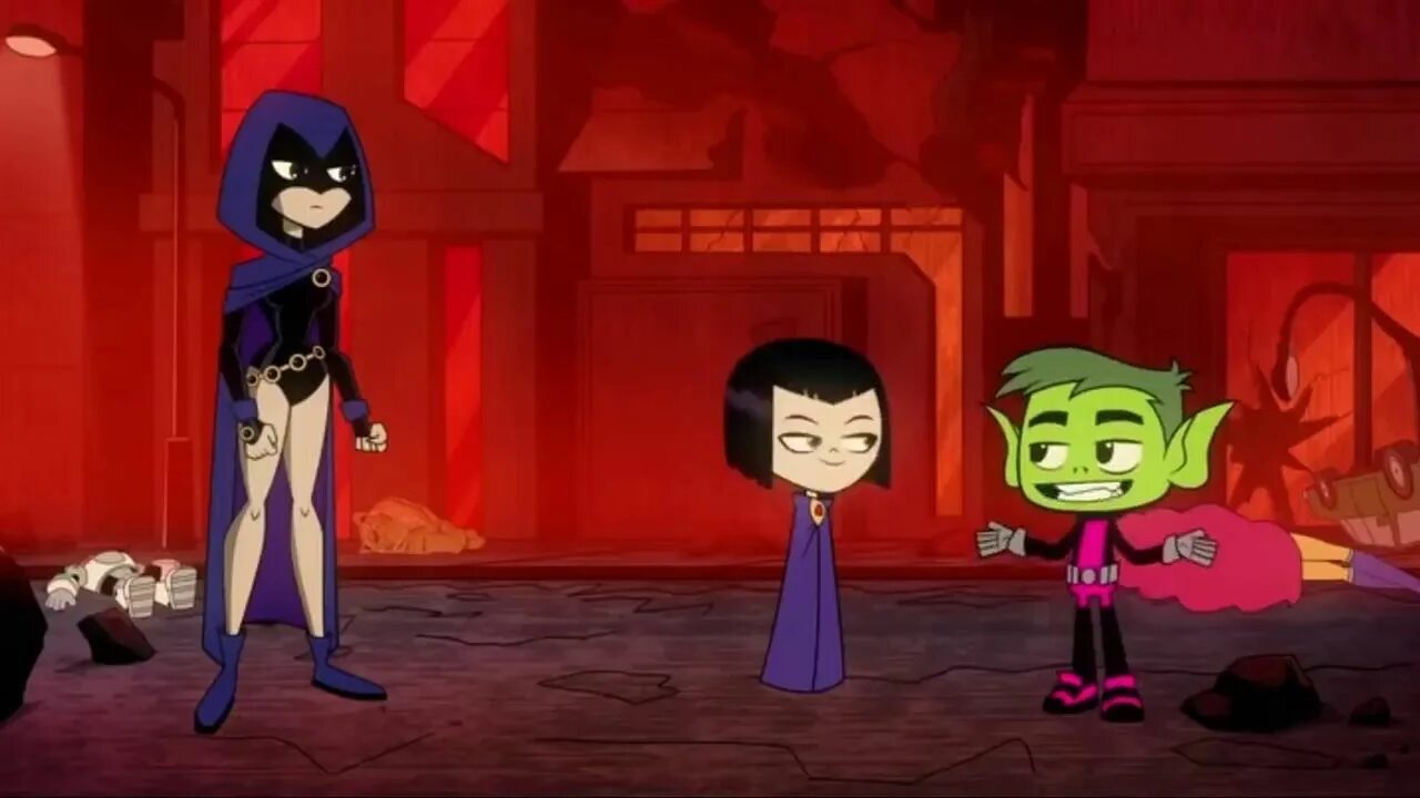 Юные титаны против юных титанов 2019. Рейвен юные Титаны. Teen Titans go vs teen Titans. Teen Titans go vs teen Titans Raven. Юные Титаны против Лиги справедливости.