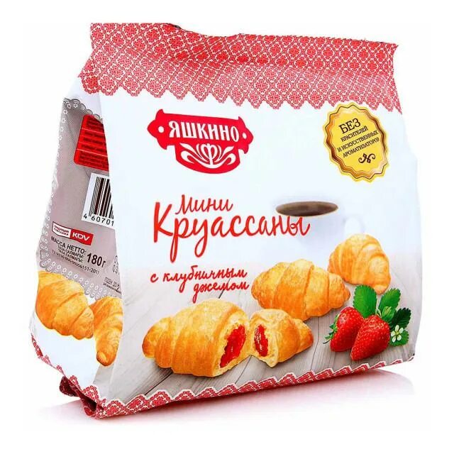 Мини круассаны яшкино. Мини-круассаны яшкино с клубничным джемом 180гр. мини-круассаны яшкино 180 гр. яшкино круассаны мини клубника 180г. яшкино круассаны с клубникой.