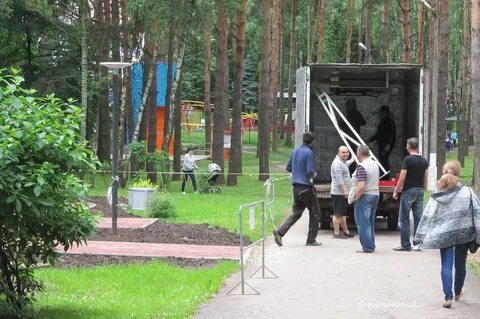 Парк елочки работает